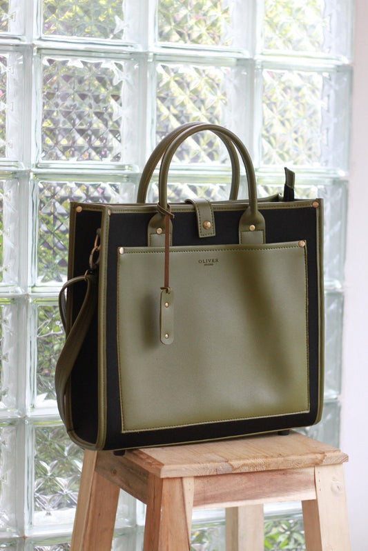 Elegance Leather Tote Bag