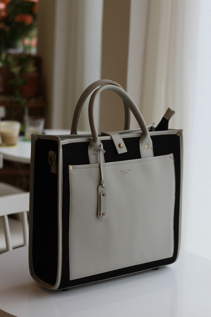 Elegance Leather Tote Bag